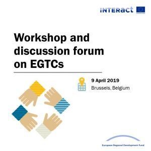 Workshop and discussion forum on EGTC - image 1