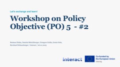 Workshop on PO5 #2