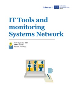 IT Tools and monitoring Systems Network 18-19 September 2024 Draft agenda