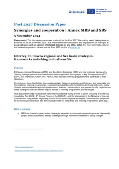 Post 2027 Discussion papers | Harvesting event preparation