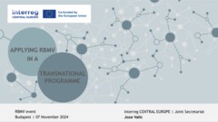 Risk-based management verifications in Interreg