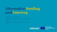 Alternative funding and Interreg