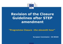 EC Revision of Closure Guidelines presentation 20241022