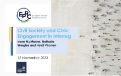 Focus Group discussion Study on the engagement of civil society in Interreg