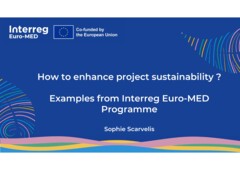 Environmental Sustainability in Interreg programmes｜22 May 2024